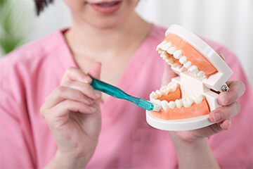 TBI（ブラッシング指導）